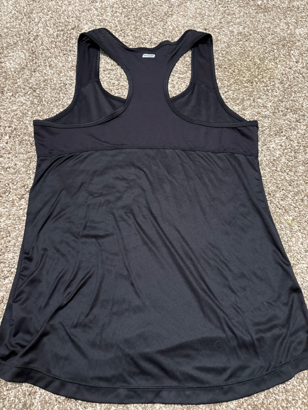 Classic Black Racerback Tank Top - Performance Layer - Picture 5 of 11